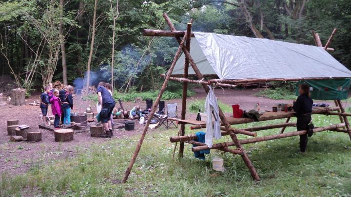 Sommerlejr på Egemosen juli 2018