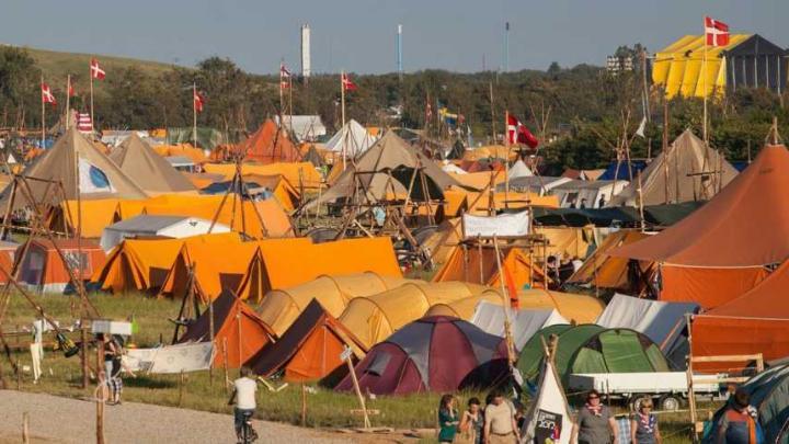 Telt lejrplads