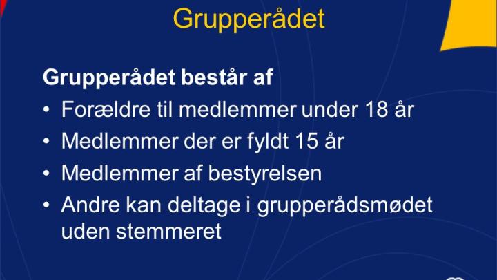 Grupperådsmøde i 2. Herlev