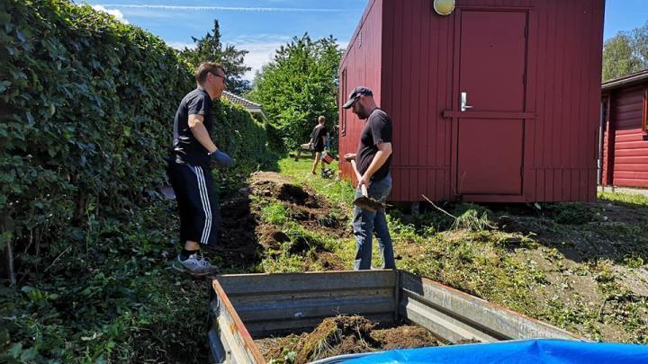 Arbejdsdag i 2. Herlevs spejderhytte