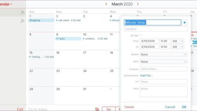 Indstilling af iCloud til Kalender på Windows-computere